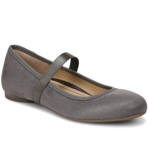 Vionic Joseline Women's Mary Jane Flat Shoes Size 8.5 NEW gray
